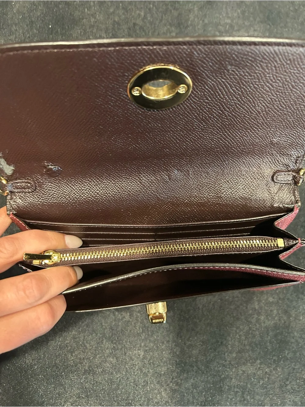 Pink Coach Crossbody Bag